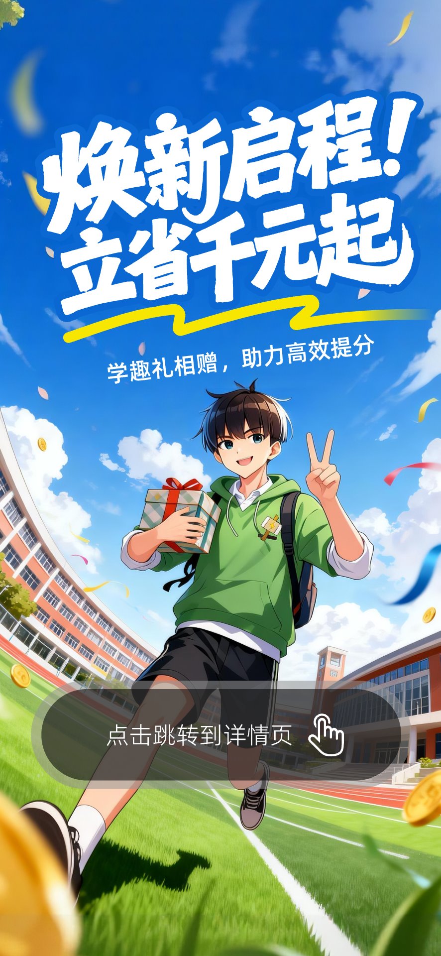 AI 课程开屏营销视觉预览
